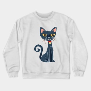 Cat T-shirt C Crewneck Sweatshirt